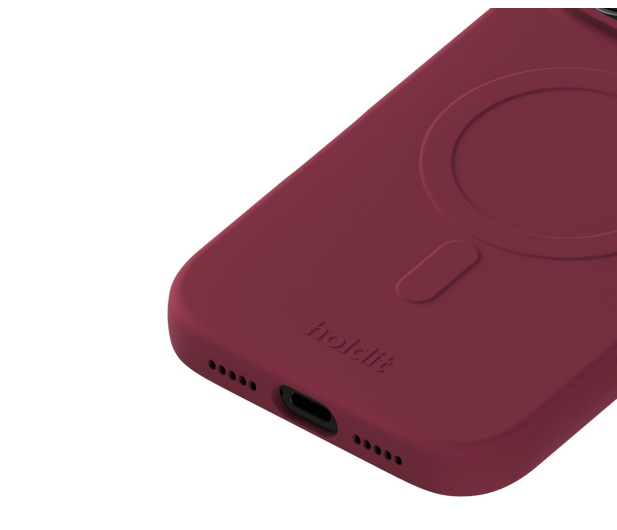 Holdit Soft Magsafe Case iPhone 17 Pro Red Velvet - 1361753 - zdjęcie 3